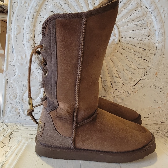 Australia Luxe Collective Dita Lace Up Boots 595 - Picture 8 of 16